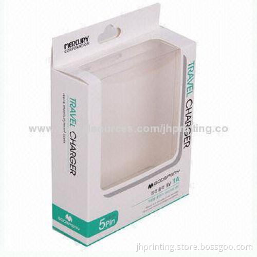 Mobile Case Packaging Box with Window, OEM Sample Ready in 3 Days